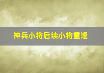 神兵小将后续小将重逢