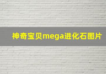 神奇宝贝mega进化石图片