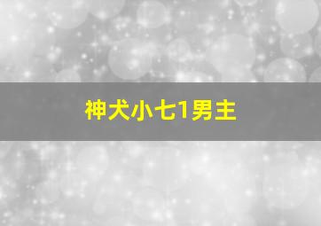 神犬小七1男主