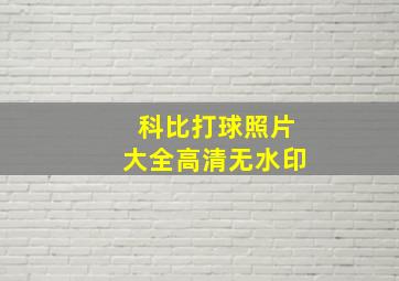 科比打球照片大全高清无水印