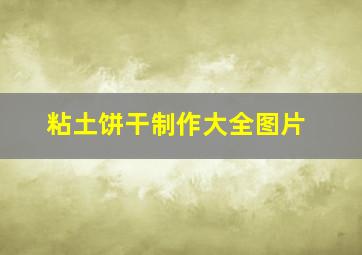 粘土饼干制作大全图片