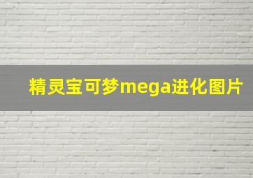 精灵宝可梦mega进化图片