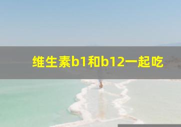 维生素b1和b12一起吃