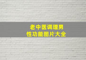 老中医调理男性功能图片大全