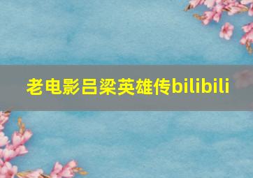 老电影吕梁英雄传bilibili