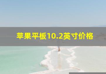 苹果平板10.2英寸价格