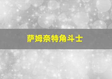 萨姆奈特角斗士