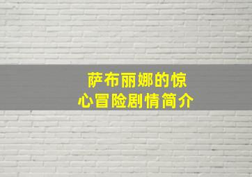 萨布丽娜的惊心冒险剧情简介