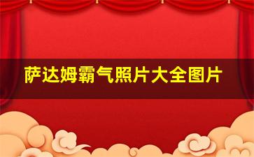 萨达姆霸气照片大全图片