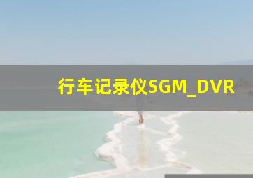 行车记录仪SGM_DVR