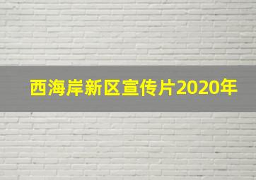 西海岸新区宣传片2020年