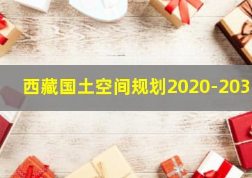 西藏国土空间规划2020-2035