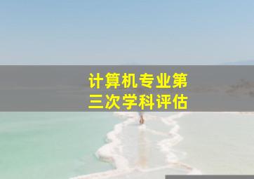 计算机专业第三次学科评估