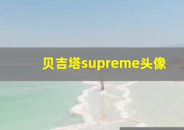 贝吉塔supreme头像