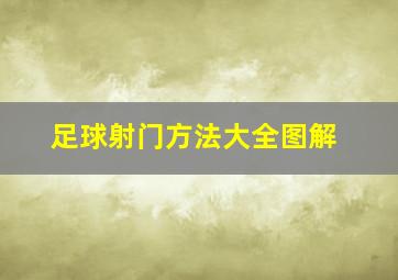 足球射门方法大全图解