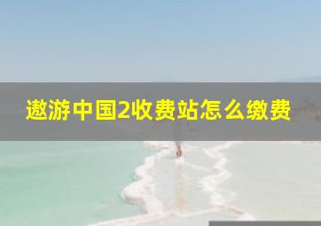 遨游中国2收费站怎么缴费