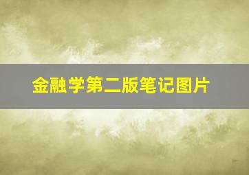 金融学第二版笔记图片