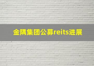 金隅集团公募reits进展