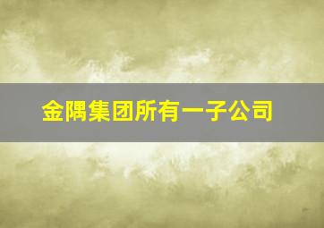 金隅集团所有一子公司