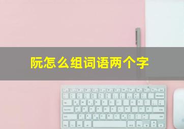 阮怎么组词语两个字