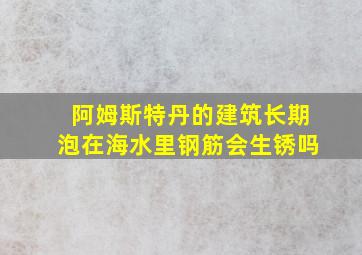 阿姆斯特丹的建筑长期泡在海水里钢筋会生锈吗