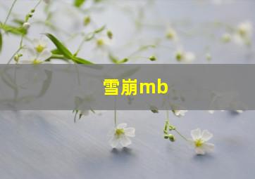 雪崩mb