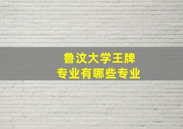 鲁汶大学王牌专业有哪些专业