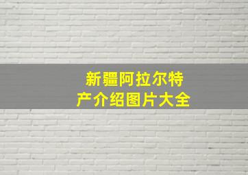 新疆阿拉尔特产介绍图片大全